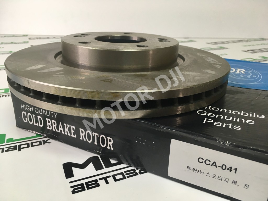 Диск тормозной Tucson/Sportage (Туксон/Спортейдж до 2008 г.в.) передний - фото №1