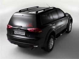 Наклейка "Черт Mitsubishi ",S (красный, 10х12см) - фото 2