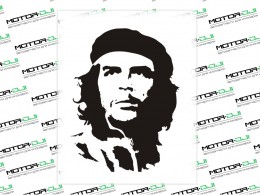 Наклейка "Эрнесто Че Гевара", цв.  черный, S - фото 1