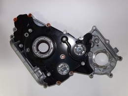 Крышка ГРМ D4CB нижняя - фото 1