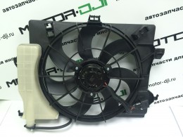 Вентилятор охлаждения двигателя в сборе  Rio  Solaris (Киа Рио Хенде Солярис) - фото 1