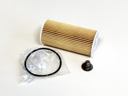 Фильтр масла (картридж) Santa Fe/Sorento 2.0/2.2 оригинал - фото 1