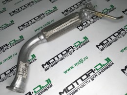 Приемная труба  Porter 2 фланец-хомутное соединение - фото 1