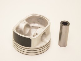 Поршень c пальцем 0.5 ремонт G4FA 1.4  Solaris Accent i30 i20 ix20  Rio Ceed Pro-Ceed Venga - фото 1