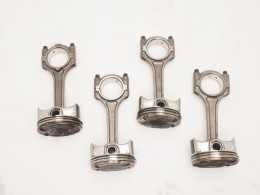 Поршень STD в сборе с кольцами и шатуном F18D4 Chevrolet Cruze Opel Astra J 1.8 Б/У - фото 1