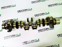 Коленвал легированный 6HK1 Isuzu Forward JCB JS220 JS330 JS360 Hitachi ZX200 ZX330 ZX350 ZX350H EX355 EX355EL ZX400 ZX400LCH ZW220 ZW250 Case CX300C - фото 1