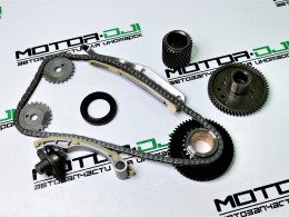 ГРМ комплект 4M41/4M42 L200 / Pajero 3.2L TDI -2006 цепь, гидро-ль, 2 усп, 5 шестерен - фото 1