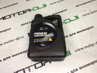 Масло  PREMUIM EXTRA GASOLINE SAE 5W-20 API SL/ GF-3 полусинтетика бензин - фото №1